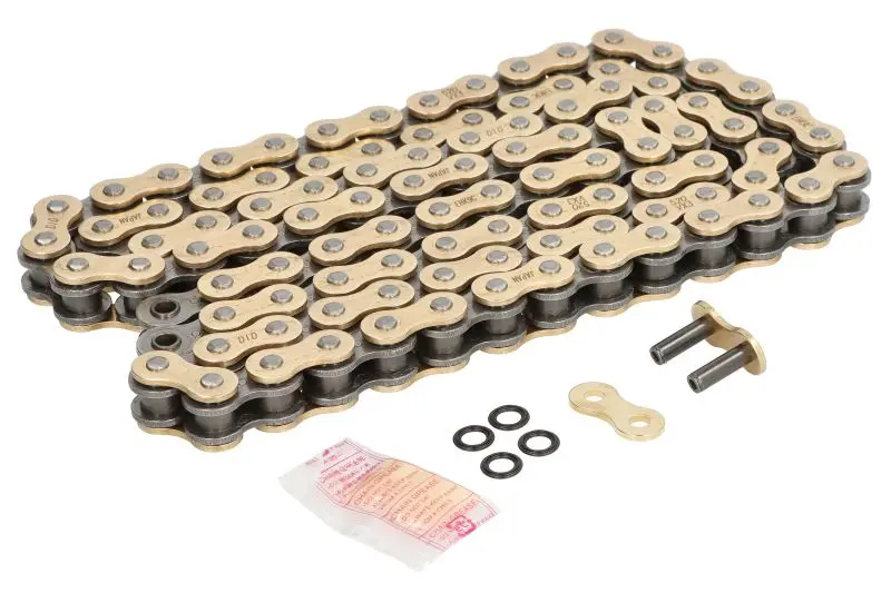 DID hnací řetěz 520VX3GB-102 (102 článků) X-RING zlatý rozpojený + nýtovací spojka (DID hnací řetěz 520VX3GB-102 (102 článků) X-RING zlatý rozpojený)