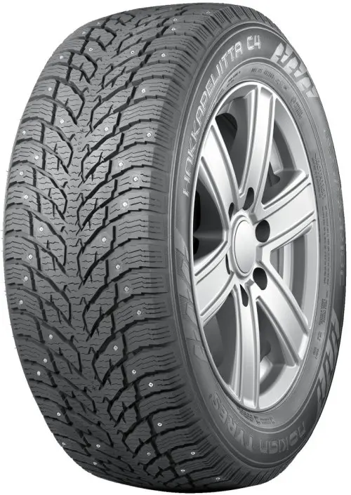 Nokian Hakkapeliitta C4 ( 195/65 R16C 104/102R 8PR Aramid Sidewalls, pneumatika s hroty )