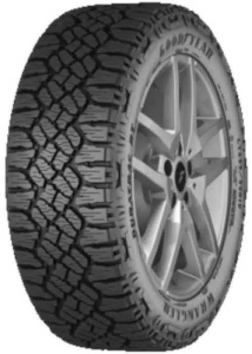 Goodyear Wrangler DuraTrac RT ( LT255/70 R16 120/117Q 10PR, POR, s ochrannou ráfku (MFS) OWL )