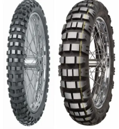 Mitas E-09 ( 110/80-19 TL 59R M+S označení, Mischung Dakar, přední kolo, gelb )
