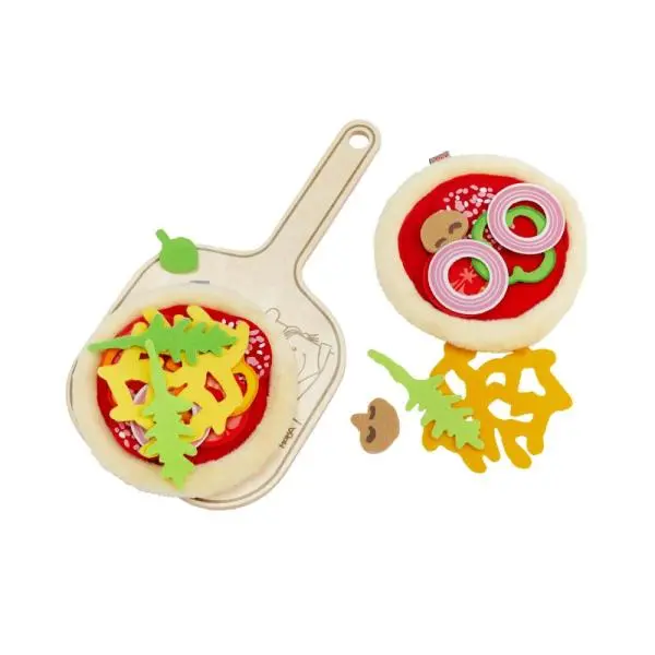Haba Creative Play Pizza s příslušenstvím a deskou