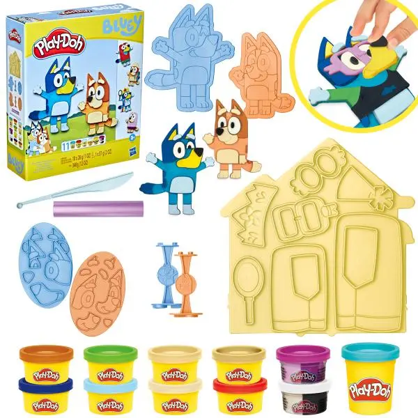 Hasbro Play-Doh Bluey i Bingo sada 11 tub