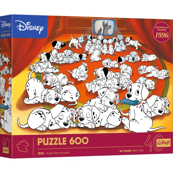 Trefl Puzzle 600 101 Dalmatínů