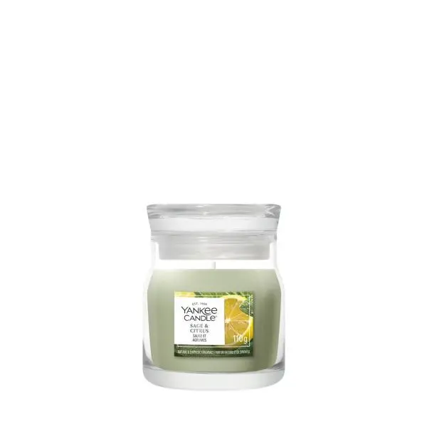 YANKEE CANDLE SAGE & CITRUS SIGNATURE MALÝ