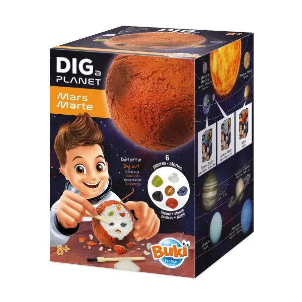 Minerály planety Mars