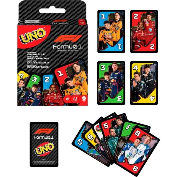 Karetní hra Uno Formule 1