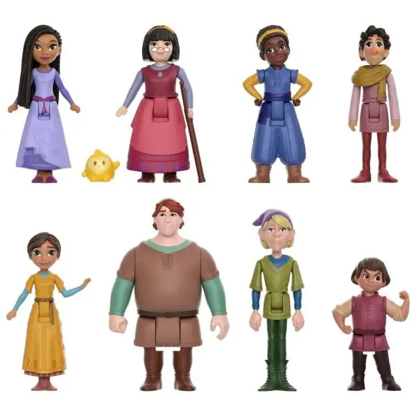 Mattel disney přání sada mini postaviček, hpx36