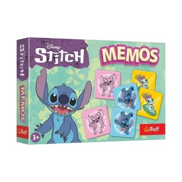 Trefl Lilo & Stitch - Pexeso papírové - společenská hra