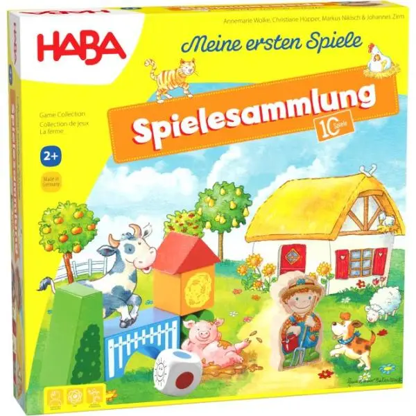 Haba Moje první hry Sada 10 her pro nejmenší od 2 let