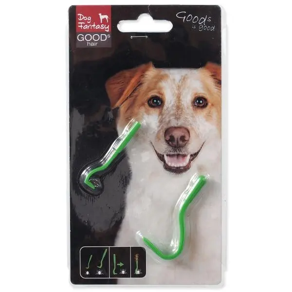 Háček Dog Fantasy na kleště plastový 2 velikosti