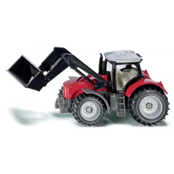 Siku 1484 Traktor MASSEY FERGUSON s čelním nakladačem 1:87