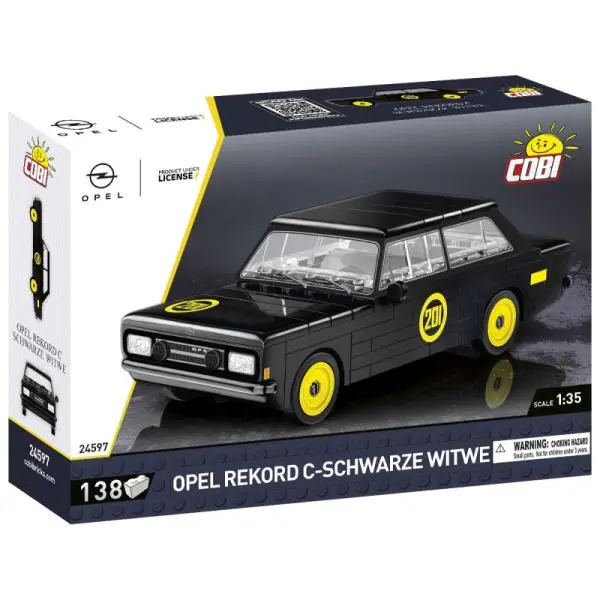 Cobi Opel Rekord C Schwartze Witwe, 1:35