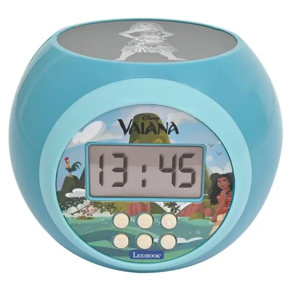 Budík s projektorem Disney Vaiana
