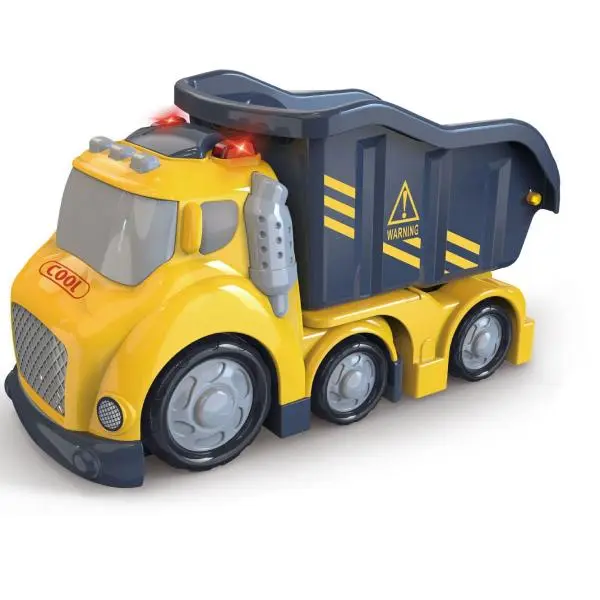 Auto stavební sklápěč s efekty