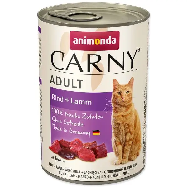 Konzerva ANIMONDA Carny Adult hovězí + jehně 400 g