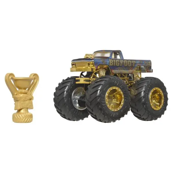 Mattel Hot Wheels Monster Trucks Trophy Champions - kovový model 1:64 - více druhů