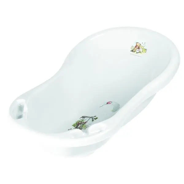 KEEEPER Dětská vanička 84cm "Winnie" se zátkou - Bílá