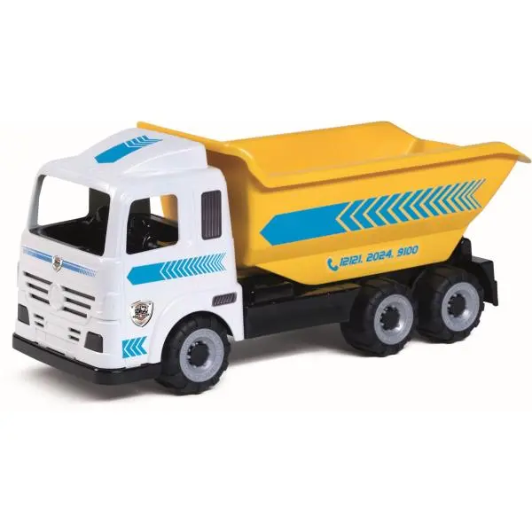 Androni Heavy Trucks sklápeč s pogumovanými koly - délka 48 cm