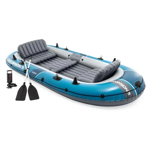 Intex 66325 Nafukovací člun Excursion™ 5 Set, 366 x 168 x 43 cm