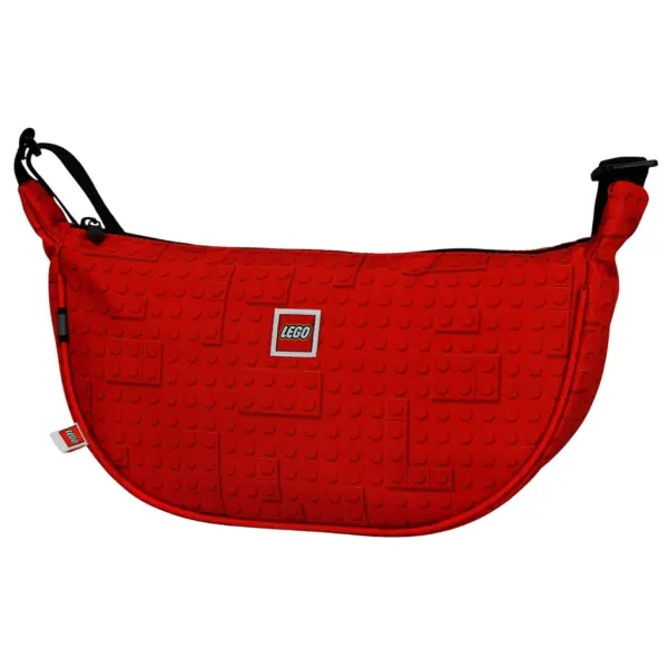LEGO Brick Dots Red - velká crossbody taška