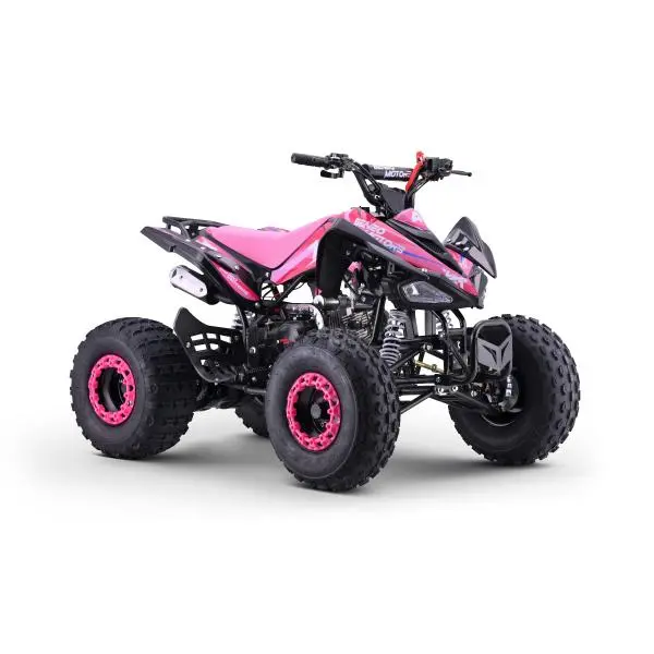 Benzínová čtyřkolka pro děti Beneo Motors ZXT růžová - 125cm3