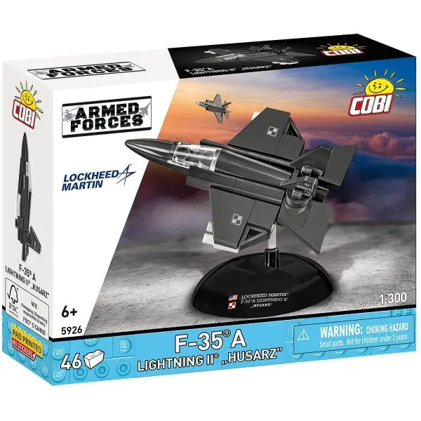 Cobi Armed Forces Lockeed Martin F-35A "Husarz" 1:300, 47 k