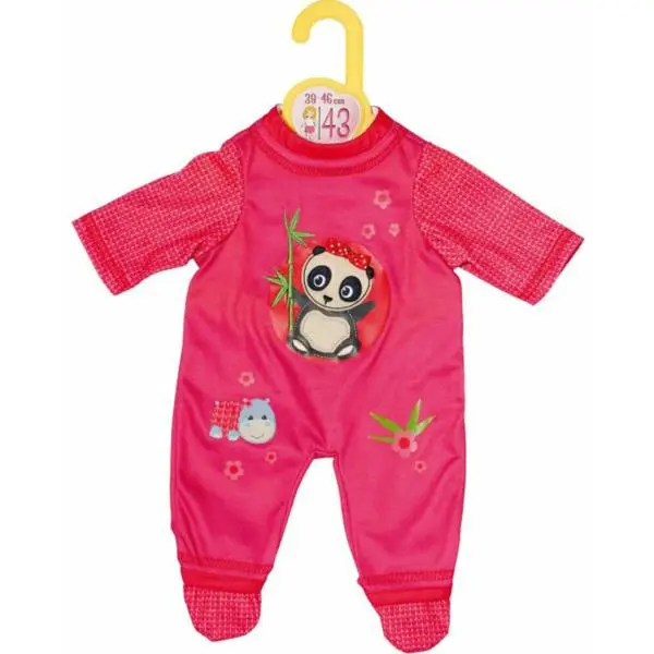Zapf Creation Dolly Moda Romper s pandou 43 cm