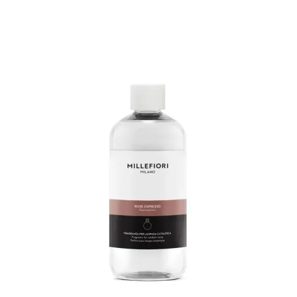 Millefiori Milano Náplň do katalytické lampy Rose Espresso Lampe Recharge/Refill 500 ml