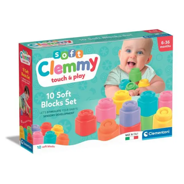 Clemmy - měkké kostky, 10ks