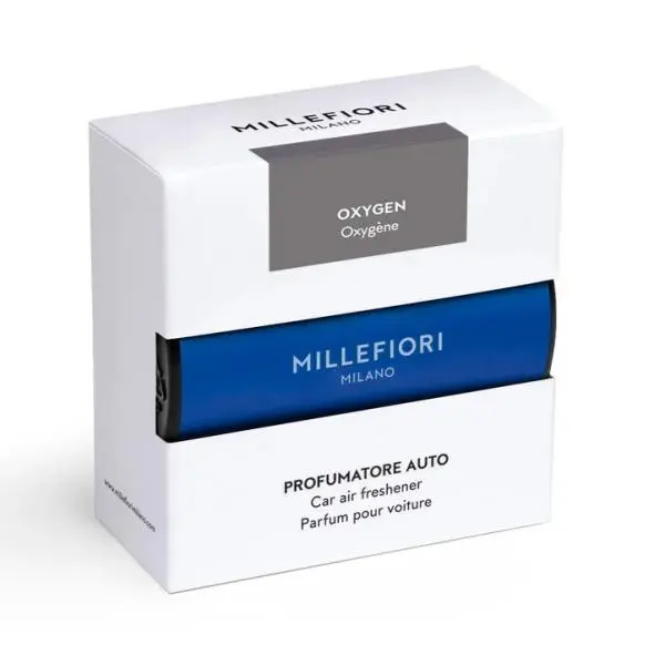 Millefiori Icon Oxygen vůně do auta Classic tmavě modrá