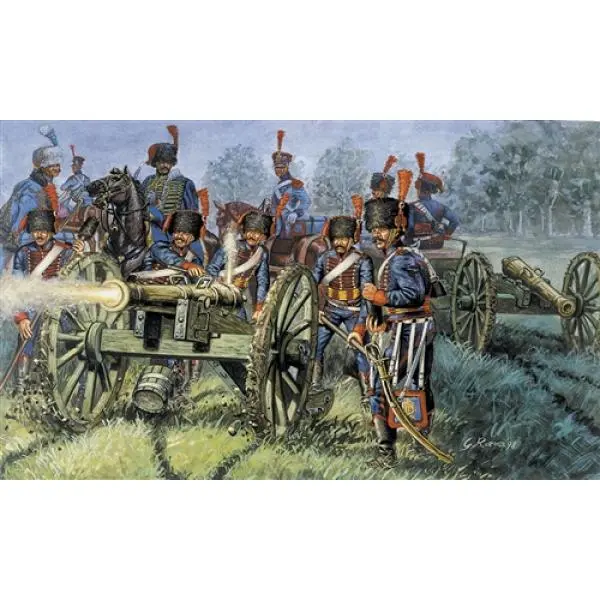 Model Kit figurky 6018 - FRENCH ARTILLERY (NAP.WARS) (1:72)