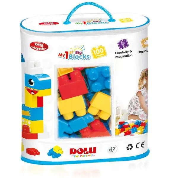 Dolů Moje první velké kostky, 100 ks