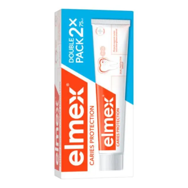 Elmex Caries Protection Duopack – 2x zubní pasta 75ml