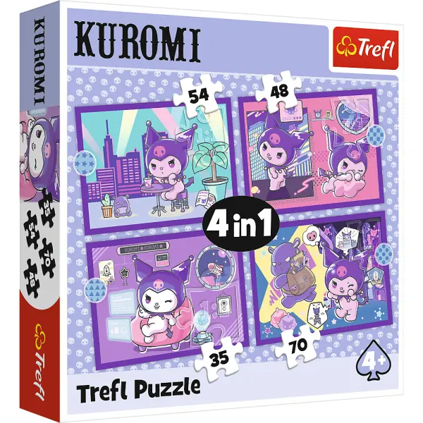 TREFL Den s Kuromi 4v1 35,48,54,70 dílků
