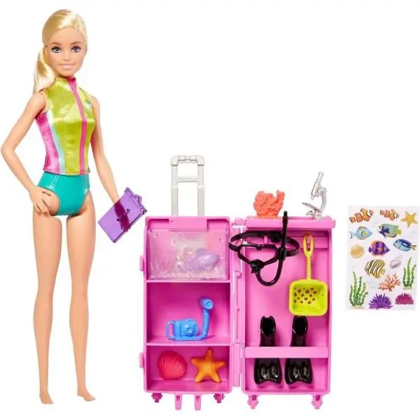 Mattel barbie povolání mořská bioložka herní set, hmh26