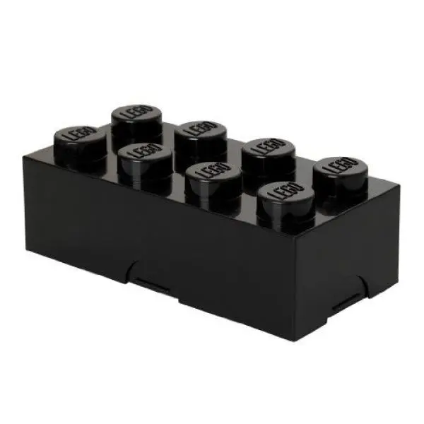 Svačinový box LEGO - černý