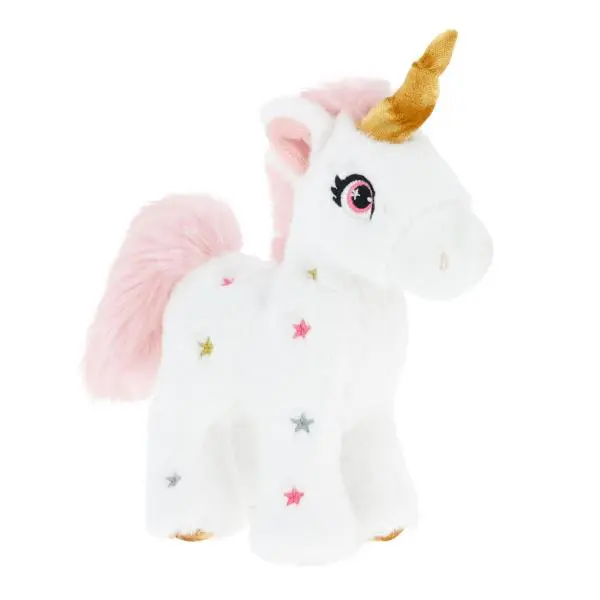 Keel Toys SE3063-1 Keeleco Jednorožec bílý - eko plyšová hračka 16 cm