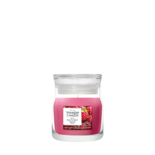 YANKEE CANDLE RED RASPBERRY SIGNATURE MALÝ