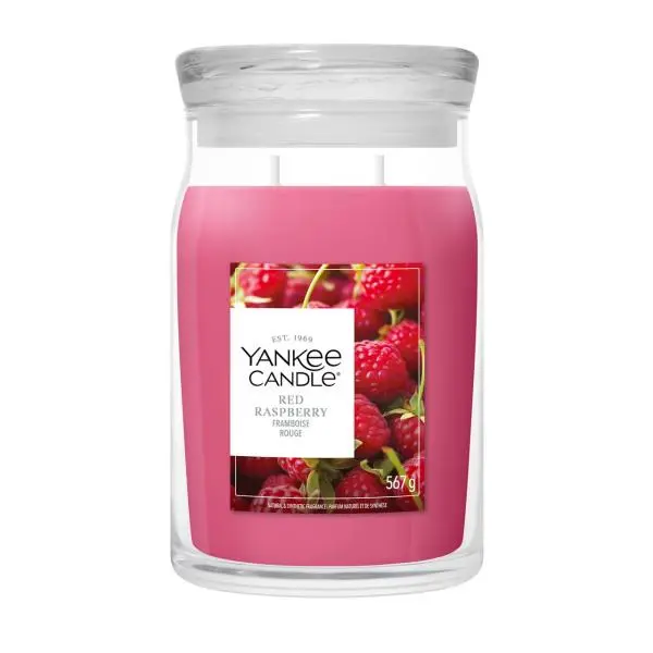 YANKEE CANDLE RED RASPBERRY SIGNATURE VELKÝ