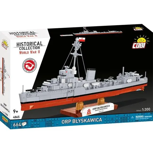 Cobi ORP BŁYSKAWICA 1:300, 700 k