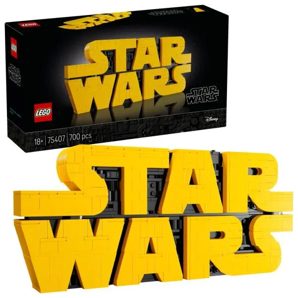 Lego® star wars™ 75407 logo star wars™ z kostek