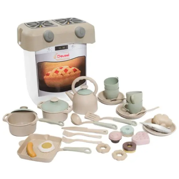 Doloni ECO Line Kuchyňský set béžová + 34 ks příslušenství