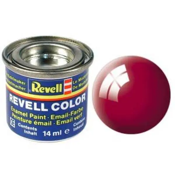 Revell Barva emailová lesklá - Ferrari červená (Ferrari red) - č. 34