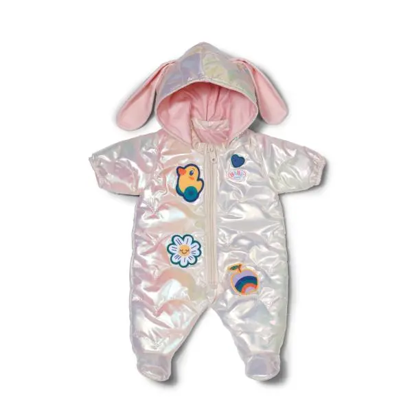 Zapf BABY born Zimní kombinéza krémová, 43 cm