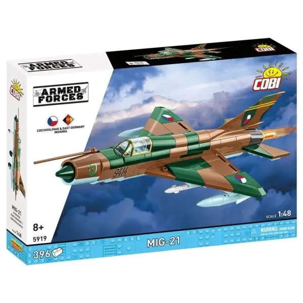 Cobi 5919 mig-21 (cssr / ndr), 1:48, 396 k
