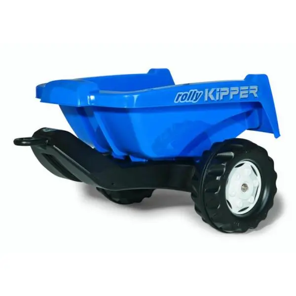 Rollytoys Vlečka za traktor KIPPER malá modrá