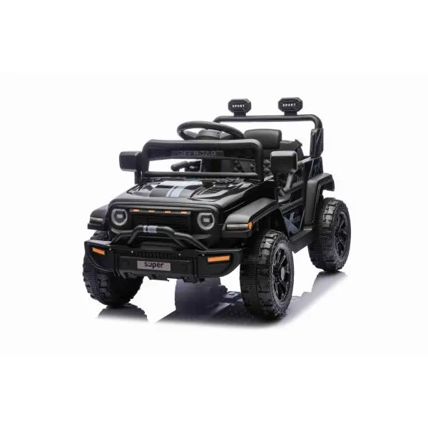 Elektrické autíčko OFFROAD NEW s pohonem zadních kol, černé, Lithiová baterie