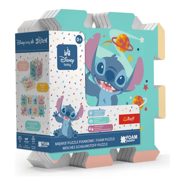 Trefl Lilo & Stitch Pěnové puzzle 8 ks