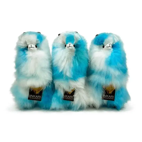 INKARI Plyšová hračka Alpaka Medium limited edition Azure Cloud 32cm