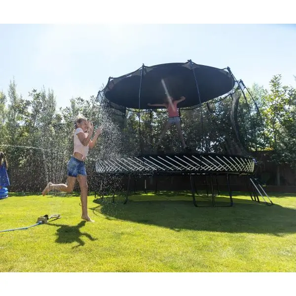 Springfree Trampoline® Jumbo Round (R132) Trampolína s ochrannou sítí, 400 × 400 cm